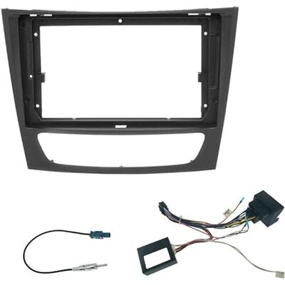 Sound-way Kit de Montage Autoradio, Façade Cadre de Radio 9" Pouces, Adaptateur Compatible avec Mercedes Classe E (W211) 2002-2009 / Classe CLS (C219) 2004-2010 - Publicité Sound-way Kit de Montage Autoradio, Façade Cadre de Radio 9" Pouces, Adaptateur Compatible avec Mercedes Classe E (W211) 2002-2009 / Classe CLS (C219) 2004-2010 - Publicité
