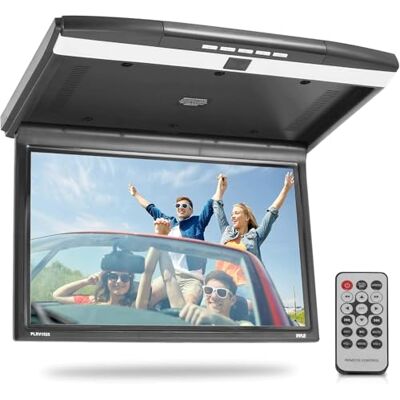 Pyle Écran Plafonnier Voiture 15,6 pouces1680x800 – Moniteur Flip Down avec HDMI USB SD, IR et FM Transmetteur, Lecteur Multimédia, Haut-Parleurs Stéréo Intégrés - Publicité Pyle Écran Plafonnier Voiture 15,6 pouces1680x800 – Moniteur Flip Down avec HDMI USB SD, IR et FM Transmetteur, Lecteur Multimédia, Haut-Parleurs Stéréo Intégrés - Publicité