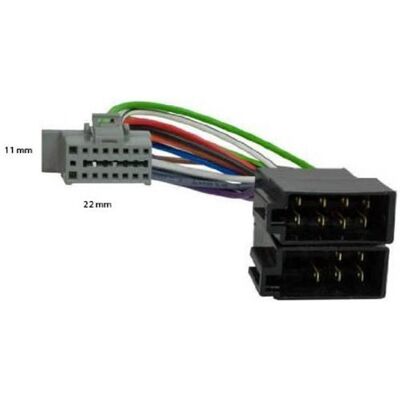 TechExpert Câble adaptateur ISO compatible avec certains autoradios PANASONIC 16 pins cf liste - Publicité TechExpert Câble adaptateur ISO compatible avec certains autoradios PANASONIC 16 pins cf liste - Publicité