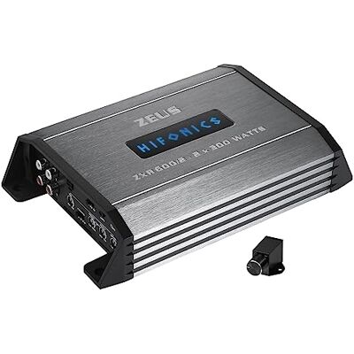 Hifonics ZXR600/2 Amplificateur numérique classe D à 2 canaux avec puissance totale de 600 W RMS Série ZEUS POWER - Publicité Hifonics ZXR600/2 Amplificateur numérique classe D à 2 canaux avec puissance totale de 600 W RMS Série ZEUS POWER - Publicité