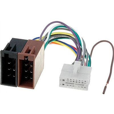 Sound-way Adaptateur ISO pour autoradio Clarion 16 broches - Publicité Sound-way Adaptateur ISO pour autoradio Clarion 16 broches - Publicité