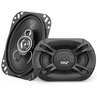 Pyle Enceinte Voiture 3 Voies 300W (Paire) – Haut-Parleur Triaxial 10 x 15 cm, Remplacement OEM Compatible Montage Porte et Panneau Latéral - Publicité Pyle Enceinte Voiture 3 Voies 300W (Paire) – Haut-Parleur Triaxial 10 x 15 cm, Remplacement OEM Compatible Montage Porte et Panneau Latéral - Publicité