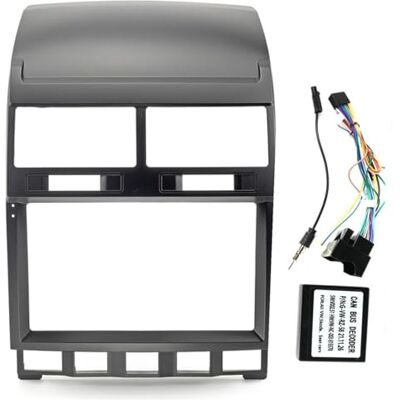 Sound-way Kit de Montage Autoradio, Façade Cadre de Radio 9" Pouces, Adaptateur Compatible avec Volkswagen Touareg 2002-2010 / Multivan T5 2003-2009 - Publicité Sound-way Kit de Montage Autoradio, Façade Cadre de Radio 9" Pouces, Adaptateur Compatible avec Volkswagen Touareg 2002-2010 / Multivan T5 2003-2009 - Publicité