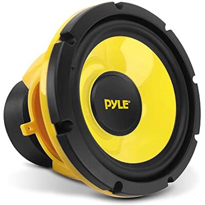 Pyle Système de Haut-Parleur Auto Midbass – Woofer Poly 8 Pouces 400 Watt 4 Ohms pour Voiture, Audio Stéréo avec Aimant 40 Oz, Profondeur de Montage 3,58” - Publicité Pyle Système de Haut-Parleur Auto Midbass – Woofer Poly 8 Pouces 400 Watt 4 Ohms pour Voiture, Audio Stéréo avec Aimant 40 Oz, Profondeur de Montage 3,58” - Publicité