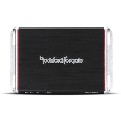 Rockford Fosgate PBR400X4D Punch Amplificateur compact pour châssis - Publicité Rockford Fosgate PBR400X4D Punch Amplificateur compact pour châssis - Publicité