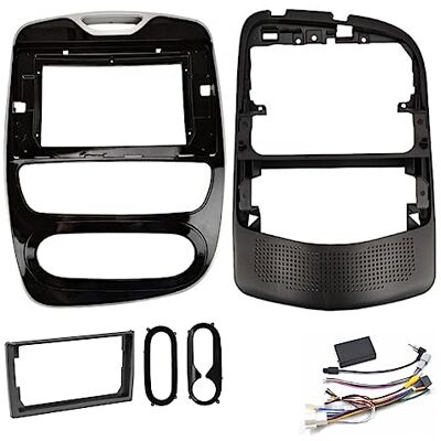 Sound-way Kit de Montage Autoradio, Façade Cadre de Radio 9" / 10.1" Pouces, Adaptateur Compatible avec Renault Clio 2012 2019 - Publicité Sound-way Kit de Montage Autoradio, Façade Cadre de Radio 9" / 10.1" Pouces, Adaptateur Compatible avec Renault Clio 2012 2019 - Publicité