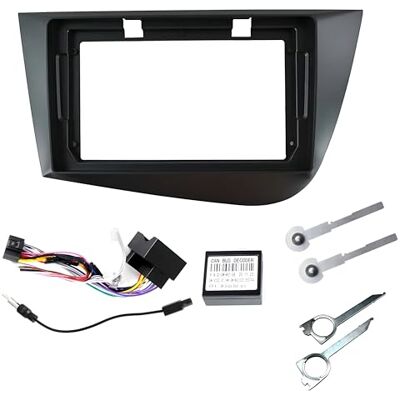 Sound-way Kit de Montage Autoradio, Façade Cadre de Radio 9" Pouces, Adaptateur Compatible avec Leon 2005-2012 - Publicité Sound-way Kit de Montage Autoradio, Façade Cadre de Radio 9" Pouces, Adaptateur Compatible avec Leon 2005-2012 - Publicité