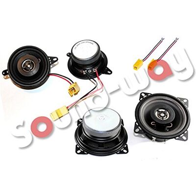 Sound-way 4 x Enceintes Fiat Punto 1 Haut-Parleur sur Mesure 8,7 cm - Publicité Sound-way 4 x Enceintes Fiat Punto 1 Haut-Parleur sur Mesure 8,7 cm - Publicité