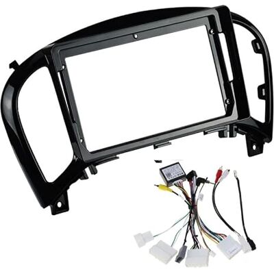 Sound-way Kit de Montage Autoradio, Façade Can Bus Cadre de Radio 9" Pouces, Adaptateur Can Bus Compatible avec Nissan Juke 2011-2019 / Infinity ESQ 2014-1019 - Publicité Sound-way Kit de Montage Autoradio, Façade Can Bus Cadre de Radio 9" Pouces, Adaptateur Can Bus Compatible avec Nissan Juke 2011-2019 / Infinity ESQ 2014-1019 - Publicité