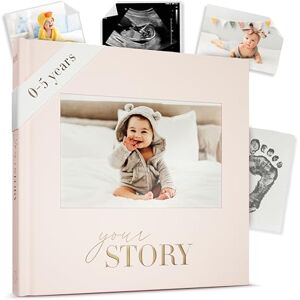Bibi & Beau Album photo souvenir pour bébé et scrapbooking Album photo pour nouveau-né garçon et fille Idéal pour les futures mamans - Publicité Bibi & Beau Album photo souvenir pour bébé et scrapbooking Album photo pour nouveau-né garçon et fille Idéal pour les futures mamans - Publicité