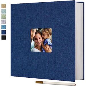 Vienrose Grand Album Photo Adhésif Scrapbooking 120 Pages, Lin Relié livre photo DIY 33 x 32 cm avec un Stylo Métallique pour Mariage, Voyage, Famille & Cadeau, Convient aux Photos 10x15 - Publicité Vienrose Grand Album Photo Adhésif Scrapbooking 120 Pages, Lin Relié livre photo DIY 33 x 32 cm avec un Stylo Métallique pour Mariage, Voyage, Famille & Cadeau, Convient aux Photos 10x15 - Publicité