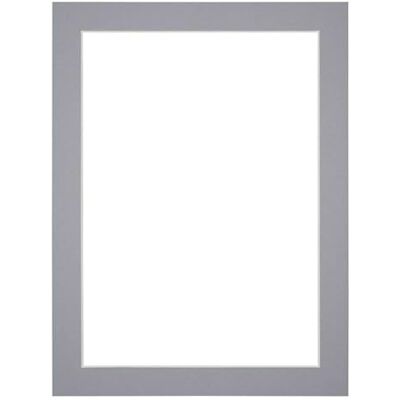 yd. Passepartout 30x40 cm Ouverture pour format photo 25x35 cm Gris Your Decoration, Carton musée sans acide 630 g, Découpe en biseau - Publicité yd. Passepartout 30x40 cm Ouverture pour format photo 25x35 cm Gris Your Decoration, Carton musée sans acide 630 g, Découpe en biseau - Publicité
