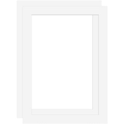 Lot de 2 Passe Partout 50 x 70 cm avec Une fenêtre de 40 x 60 cm élégant Protection et Mise en Valeur Parfaite de Vos Photos, Affiches, protège Contre Le Contact Direct avec Le Verre - Publicité Lot de 2 Passe Partout 50 x 70 cm avec Une fenêtre de 40 x 60 cm élégant Protection et Mise en Valeur Parfaite de Vos Photos, Affiches, protège Contre Le Contact Direct avec Le Verre - Publicité