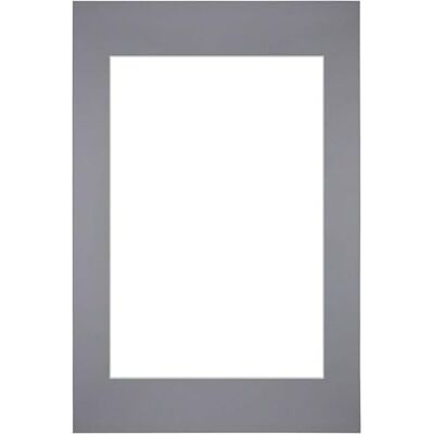 yd. Passepartout 40x60 cm Ouverture pour format photo 30x45 cm Gris Your Decoration, Carton musée sans acide 630 g, Découpe en biseau - Publicité yd. Passepartout 40x60 cm Ouverture pour format photo 30x45 cm Gris Your Decoration, Carton musée sans acide 630 g, Découpe en biseau - Publicité