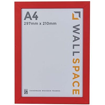 Wall Space Cadre photo A4 rouge moderne A4 rouge 297 x 210 cm Cadre photo A4 rouge Cadre photo A4 en bois rouge Cadre de certificat A4 en bois massif Verre véritable 297 x 210 mm - Publicité Wall Space Cadre photo A4 rouge moderne A4 rouge 297 x 210 cm Cadre photo A4 rouge Cadre photo A4 en bois rouge Cadre de certificat A4 en bois massif Verre véritable 297 x 210 mm - Publicité