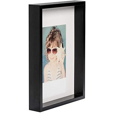 A4, 21 x 30 cm Box Cadre Photo avec Passe-Partout 13 x 18 cm, Noir - Publicité A4, 21 x 30 cm Box Cadre Photo avec Passe-Partout 13 x 18 cm, Noir - Publicité