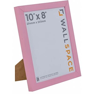 Wall Space Cadre photo rose 25.4x20.3 cm,Cadre photo rose 25.4x20.3 cm,Cadre photo en bois de 20.3x25.4 cm,Cadre en bois massif et verre véritable,Cadre de 25.4x20.3 cm - Publicité Wall Space Cadre photo rose 25.4x20.3 cm,Cadre photo rose 25.4x20.3 cm,Cadre photo en bois de 20.3x25.4 cm,Cadre en bois massif et verre véritable,Cadre de 25.4x20.3 cm - Publicité