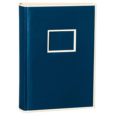 Semikolon 351117 Album 300 pochettes 22,5 x 32,8 cm 100 pages couleur crème, pour 300 photos 10 x 15 bleu marine foncé - Publicité Semikolon 351117 Album 300 pochettes 22,5 x 32,8 cm 100 pages couleur crème, pour 300 photos 10 x 15 bleu marine foncé - Publicité