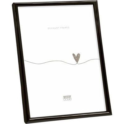 Deknudt Frames Modèle - Cadre photo en plastique noir 21x29,7cm - Publicité Deknudt Frames Modèle - Cadre photo en plastique noir 21x29,7cm - Publicité