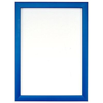 Frame Company Cadre photo/ Cadre pour Poster de couleurs Arc-en-ciel – Avec un Support en MDF – Avec une Feuille Perspex Incassable à Styrène et d’une Grande Clarté – Bleu – A4 - Publicité Frame Company Cadre photo/ Cadre pour Poster de couleurs Arc-en-ciel – Avec un Support en MDF – Avec une Feuille Perspex Incassable à Styrène et d’une Grande Clarté – Bleu – A4 - Publicité