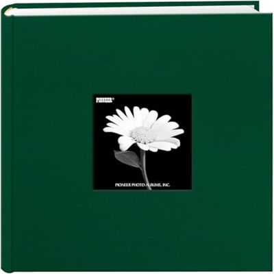 Pioneer Album photo avec couverture en tissu 200 pochettes pour photos de 10 x 15 cm, vert émeraude - Publicité Pioneer Album photo avec couverture en tissu 200 pochettes pour photos de 10 x 15 cm, vert émeraude - Publicité