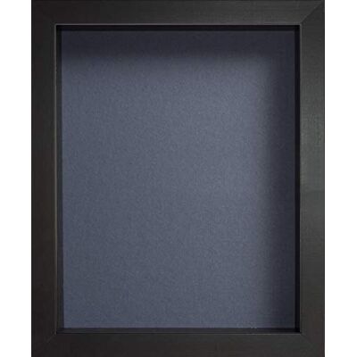 Frame Company Radcliffe Cadre photo en bois, boîte vitrine 3D profonde, Pin, Dark Blue Backing Board, 20,3 x 20,3 cm - Publicité Frame Company Radcliffe Cadre photo en bois, boîte vitrine 3D profonde, Pin, Dark Blue Backing Board, 20,3 x 20,3 cm - Publicité