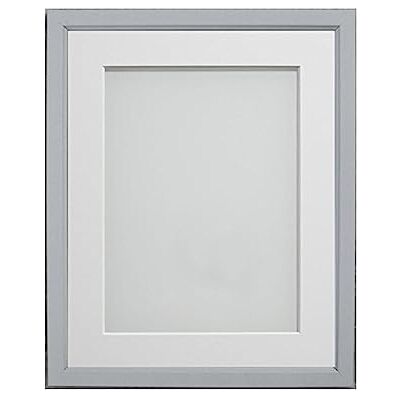 Frame Company Cadre Photo, Gamme Drayton (12,7 x 12,7 cm), Plastique, Gris, 12x10-inch Mounted for Size 10x8-inch Image - Publicité Frame Company Cadre Photo, Gamme Drayton (12,7 x 12,7 cm), Plastique, Gris, 12x10-inch Mounted for Size 10x8-inch Image - Publicité
