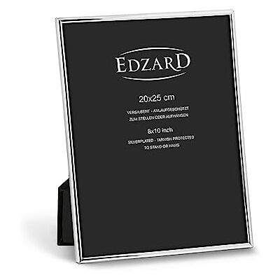 Edzard - Genua - Argenté plaqué - 20x25 cm - Cadre photo - Publicité Edzard - Genua - Argenté plaqué - 20x25 cm - Cadre photo - Publicité