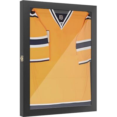 HOMCOM Frame Box T-Frame Cadre pour Maillot, 60 x 6,5 x 80 cm, Noir Porte Acrylique, Doublure Interne Feutre - Publicité HOMCOM Frame Box T-Frame Cadre pour Maillot, 60 x 6,5 x 80 cm, Noir Porte Acrylique, Doublure Interne Feutre - Publicité