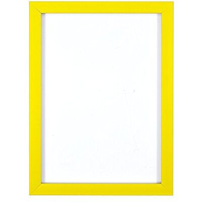 Frame Company Jaune – A4 – Cadre Photo/Cadre pour Poster de Couleurs Arc-en-Ciel – avec Un Support en MDF – avec Une Feuille Perspex Incassable à Styrène et d’Une Grande Clarté - Publicité Frame Company Jaune – A4 – Cadre Photo/Cadre pour Poster de Couleurs Arc-en-Ciel – avec Un Support en MDF – avec Une Feuille Perspex Incassable à Styrène et d’Une Grande Clarté - Publicité
