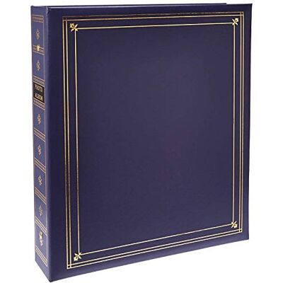 Pioneer Albums Photo 3 Anneaux reliés Coque en Similicuir Noir avec Accents dorés Album Photo pour 4 en 17,8 cm - Publicité Pioneer Albums Photo 3 Anneaux reliés Coque en Similicuir Noir avec Accents dorés Album Photo pour 4 en 17,8 cm - Publicité