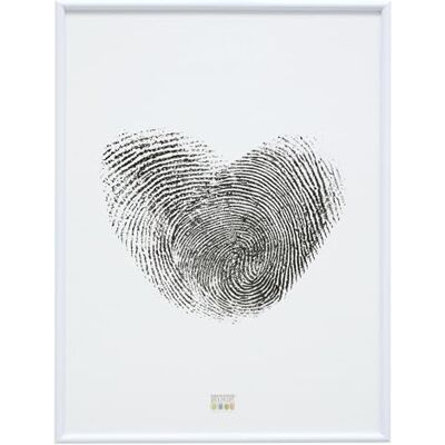 Cadre Photo Blanc Deknudt S011S1 50x75cm - Publicité Cadre Photo Blanc Deknudt S011S1 50x75cm - Publicité