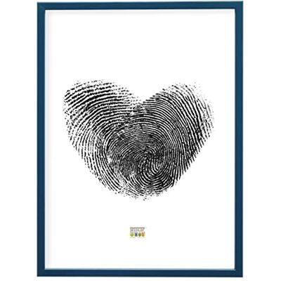 Deknudt Cadre en bois bleu 30x45 - Cadre photo - Publicité Deknudt Cadre en bois bleu 30x45 - Cadre photo - Publicité