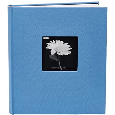 Pioneer Tissu Cadre Photo de Couverture Album 200 Poches Tenue 5 x 7 Photos, Bleu Ciel - Publicité Pioneer Tissu Cadre Photo de Couverture Album 200 Poches Tenue 5 x 7 Photos, Bleu Ciel - Publicité