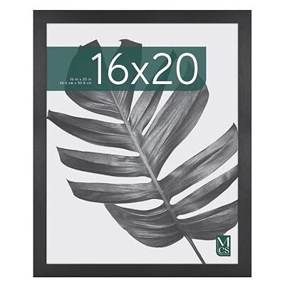 MCS Studio Gallery 41x51 cm Cadre en bois noir, montage mural vertical et horizontal, grand cadre pour photos, affiches et peintures (Pack de 1) - Publicité MCS Studio Gallery 41x51 cm Cadre en bois noir, montage mural vertical et horizontal, grand cadre pour photos, affiches et peintures (Pack de 1) - Publicité