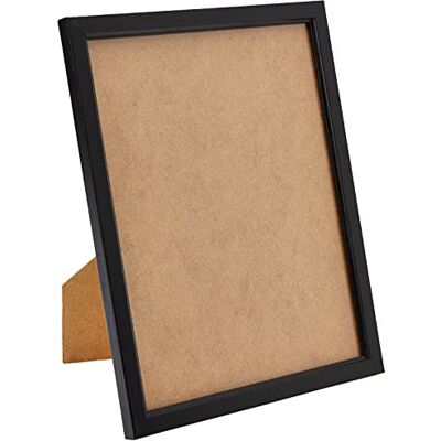 Frame Company Cadre Photo de la Gamme Drayton, en différentes Tailles, Noir, Noir, 10x8 inches 25.4x20.3cm - Publicité Frame Company Cadre Photo de la Gamme Drayton, en différentes Tailles, Noir, Noir, 10x8 inches 25.4x20.3cm - Publicité