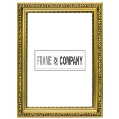 Frame Company Prêt à être Suspendu ou à posé Support/Photo/Poster Cadre Photo décoré Style Shabby Chic avec Panneau arrière en MDF et Grande Clarté styrène incassable Feuille en Perspex A2 doré - Publicité Frame Company Prêt à être Suspendu ou à posé Support/Photo/Poster Cadre Photo décoré Style Shabby Chic avec Panneau arrière en MDF et Grande Clarté styrène incassable Feuille en Perspex A2 doré - Publicité