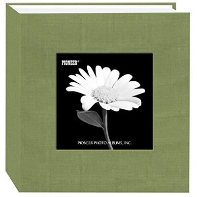 Pioneer 100 Poche Tissu Cadre Photo de Couverture Album, Vert Sauge - Publicité Pioneer 100 Poche Tissu Cadre Photo de Couverture Album, Vert Sauge - Publicité