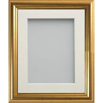 Frame Company Cadre pour cadre photo Doré en ivoire, différentes tailles, 14x11 for pic size 10x8' - Publicité Frame Company Cadre pour cadre photo Doré en ivoire, différentes tailles, 14x11 for pic size 10x8' - Publicité