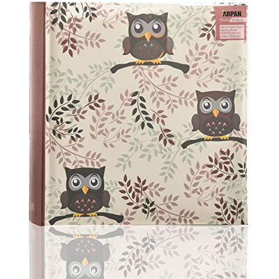 ARPAN Slip en Memo Conception hibou 200 tient 6x4 "/ 15x10cm Album photo - Publicité ARPAN Slip en Memo Conception hibou 200 tient 6x4 "/ 15x10cm Album photo - Publicité
