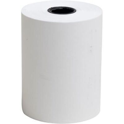 Exacompta Réf. 40866E Carton de 50 bobines pour tickets de carte bancaire 57x46mm 24m 1 pli thermique 55g/m2 sans Phenol Blanc - Publicité Exacompta Réf. 40866E Carton de 50 bobines pour tickets de carte bancaire 57x46mm 24m 1 pli thermique 55g/m2 sans Phenol Blanc - Publicité