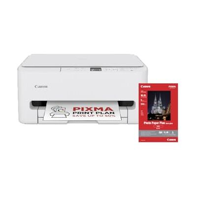 Canon PIXMA TS6550i – Imprimante Jet d’Encre Multifonction Wi-FI – Impression Rapide Recto Verso – Format A4 et 10x15 cm PIXMA Print Plan Inclus Papier Photo A4 SG-201, 5 Feuilles - Publicité Canon PIXMA TS6550i – Imprimante Jet d’Encre Multifonction Wi-FI – Impression Rapide Recto Verso – Format A4 et 10x15 cm PIXMA Print Plan Inclus Papier Photo A4 SG-201, 5 Feuilles - Publicité