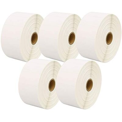 PRESTIGE CARTRIDGE 10,000 Zebra 52mm x 25mm Thermique Directe Papier Étiquettes (2000 étiquettes par rouleau) pour Imprimante Zebra 5 Rouleaux - Publicité PRESTIGE CARTRIDGE 10,000 Zebra 52mm x 25mm Thermique Directe Papier Étiquettes (2000 étiquettes par rouleau) pour Imprimante Zebra 5 Rouleaux - Publicité
