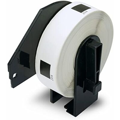 BETCKEY 1 Rouleau DK-11204 Étiquettes Multi Usages Compatible avec Brother, 17mm x 54mm, 400 Étiquettes pour Imprimantes d'Étiquettes QL Brother - Publicité BETCKEY 1 Rouleau DK-11204 Étiquettes Multi Usages Compatible avec Brother, 17mm x 54mm, 400 Étiquettes pour Imprimantes d'Étiquettes QL Brother - Publicité