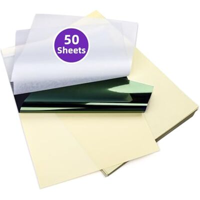 Phomemo M08F Papier Transfert Tatouage, A4 Thermique Tatouage, 50 Feuilles - Publicité Phomemo M08F Papier Transfert Tatouage, A4 Thermique Tatouage, 50 Feuilles - Publicité