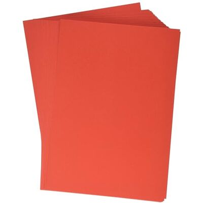 Papier Rouge Kangaro K-0039-075 A4 - 50 Feuilles - Papeterie DIY - Publicité Papier Rouge Kangaro K-0039-075 A4 - 50 Feuilles - Papeterie DIY - Publicité