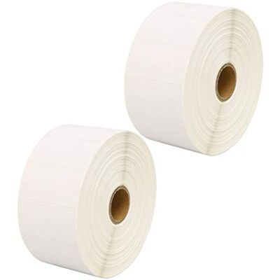 PRESTIGE CARTRIDGE 4,000 Zebra 52mm x 25mm Thermique Directe Papier Étiquettes (2000 étiquettes par rouleau) pour Imprimante Zebra 2 Rouleaux - Publicité PRESTIGE CARTRIDGE 4,000 Zebra 52mm x 25mm Thermique Directe Papier Étiquettes (2000 étiquettes par rouleau) pour Imprimante Zebra 2 Rouleaux - Publicité