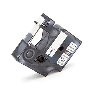 vhbw Ruban compatible avec Dymo Rhino 5000, 5200, 4200, 3000, 1000 imprimante d'étiquettes 5,5m x 12mm Noir sur Transparent, polyester - Publicité vhbw Ruban compatible avec Dymo Rhino 5000, 5200, 4200, 3000, 1000 imprimante d'étiquettes 5,5m x 12mm Noir sur Transparent, polyester - Publicité