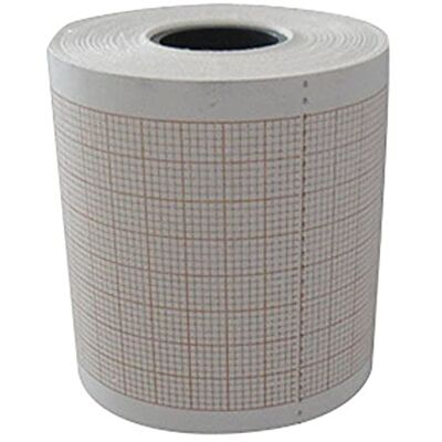 GIMA 32963 Rouleau de papier thermique Ecg, grille orange, 50 mm x 25 m - Publicité GIMA 32963 Rouleau de papier thermique Ecg, grille orange, 50 mm x 25 m - Publicité