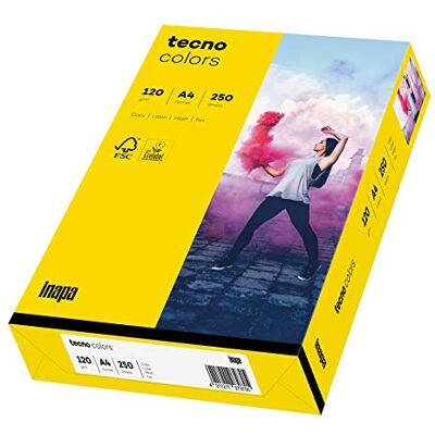 Inapa - tecno colors A4 - 250 feuilles - Papier multifonction - Publicité Inapa - tecno colors A4 - 250 feuilles - Papier multifonction - Publicité